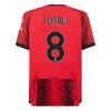 Camiseta de fútbol AC Milan Tonali 8 Primera Equipación 23-24 - Hombre